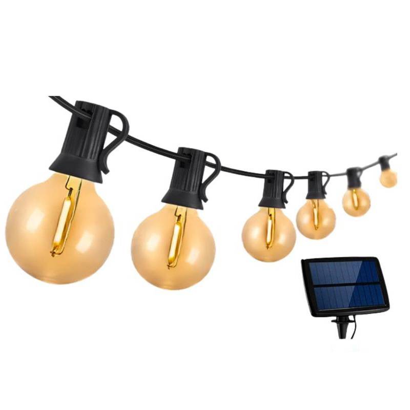 Guirlande Solaire LED Forever Light SUNARI FLS-125 10 Ampoules - FOREVER-LIGHT