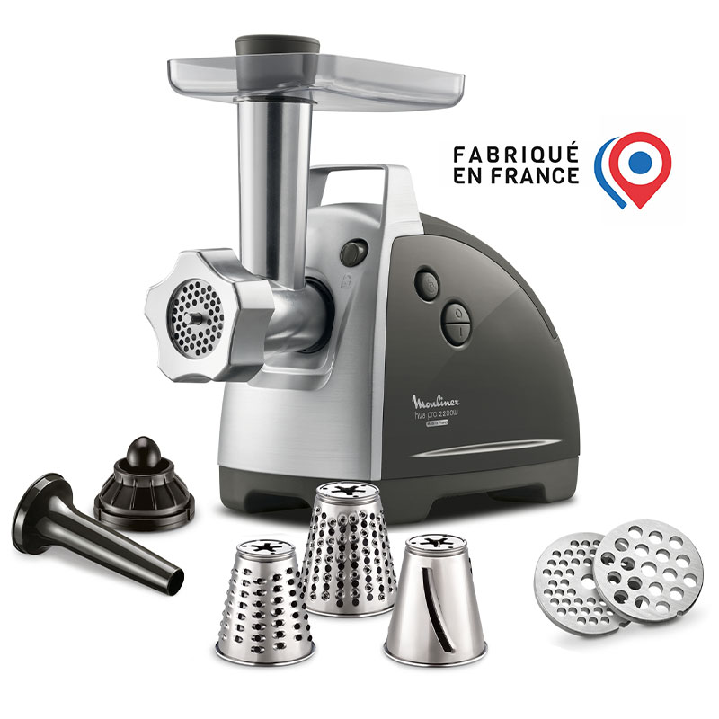 Hachoir à Viande MOULINEX HV8 Pro ME687832 2200W - Noir - Moulinex