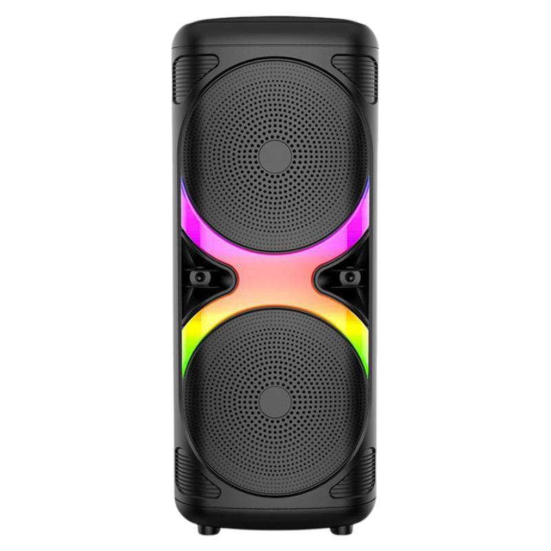 Haut parleur Bluetooth ABS-6206 avec micro filaire - Noir