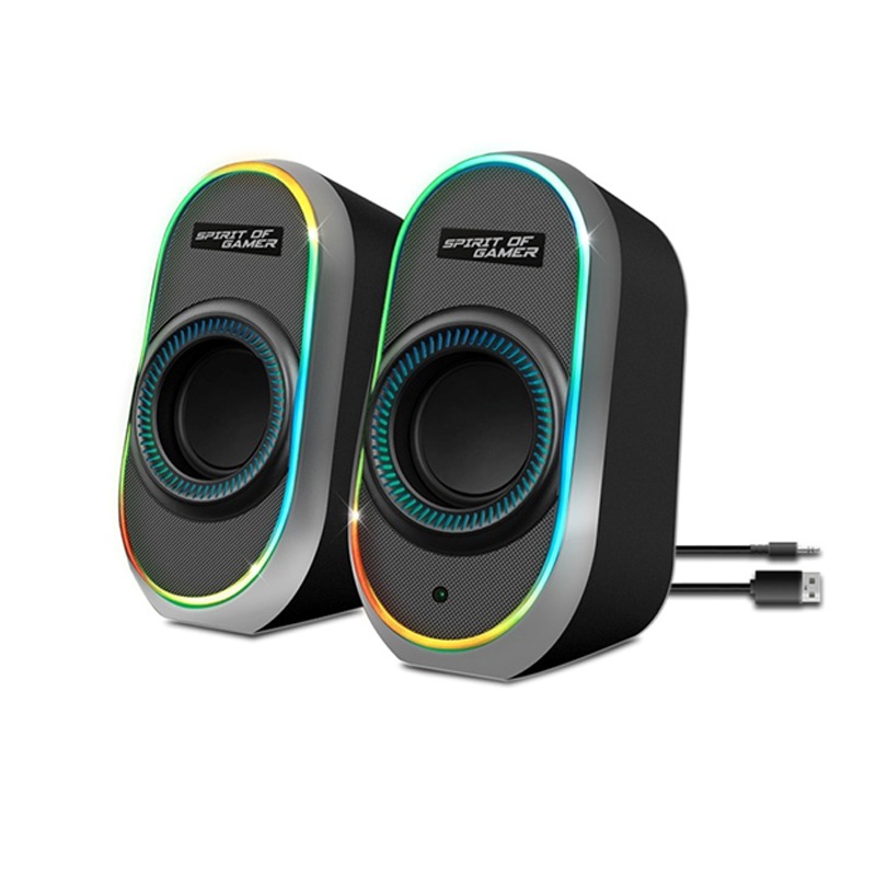 Haut-parleur Gamer Sans Fil SPIRIT OF GAMER Fanatic 500 RGB – Noir