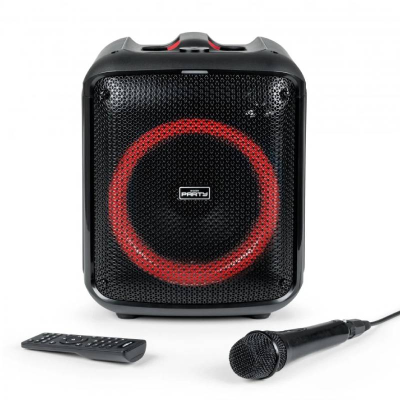 Haut Parleur Sans Fil BIGBEN PARTYBTHPMAX avec micro filaire - Noir - BIGBEN