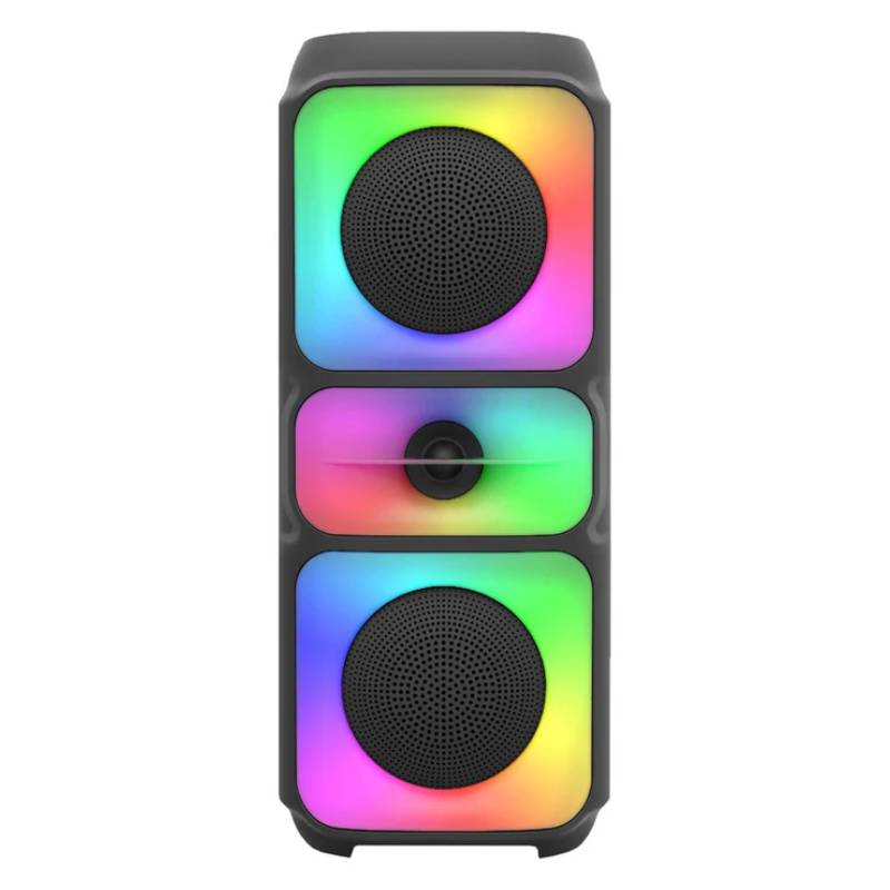 Haut-parleur Sans Fil MS-3629BT RGB Avec Radio FM - Noir