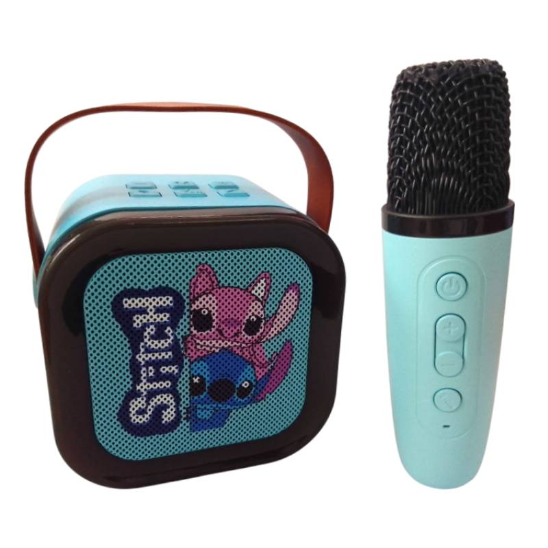 Haut Parleur Sans Fil Stitch Avec Micro - Bleu