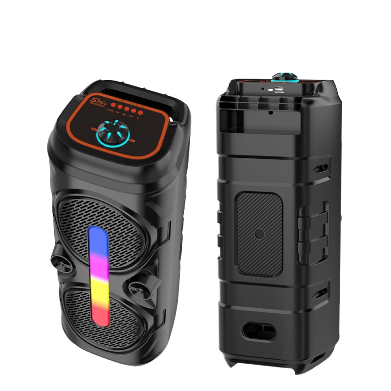 Haut Parleur ZQS Sans Fil Avec Micro et Télécommande 20W ZQS-6239XW - Noir - KIESLECT
