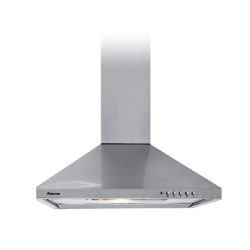 Hotte Pyramidale FOCUS F605X 60cm - Inox - Focus