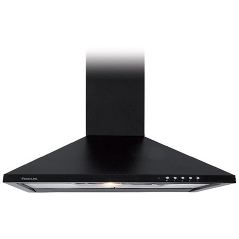 Hotte Pyramidale FOCUS F605B 60 cm - Noir - Focus