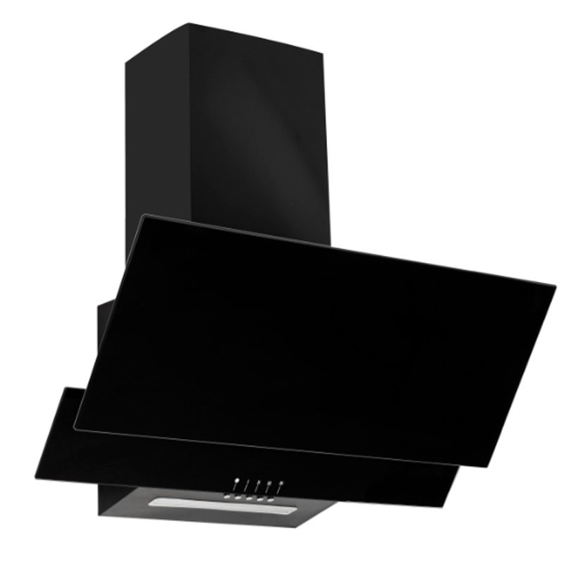 Hotte Pyramidale Inclinée FRANCO 1065BL 60cm - Noir