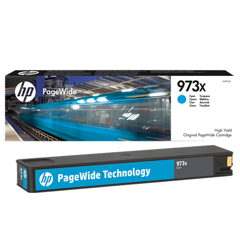Cartouche Original HP 973X Cyan 7 000 pages (F6T81AE) - HP