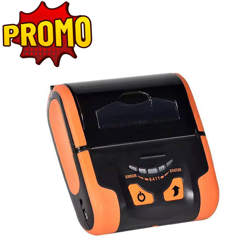 Imprimante à Ticket DIGIPOS Mobile USB, Bluetooth & WiFi - Orange