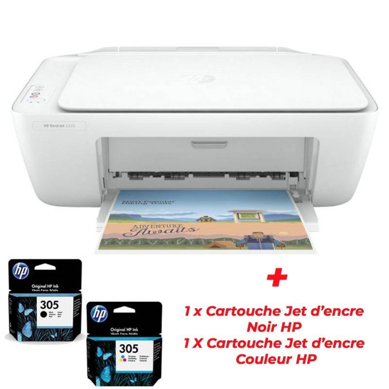 HP DESKJET 2320 Jet d'encre Couleur - Blanc - HP
