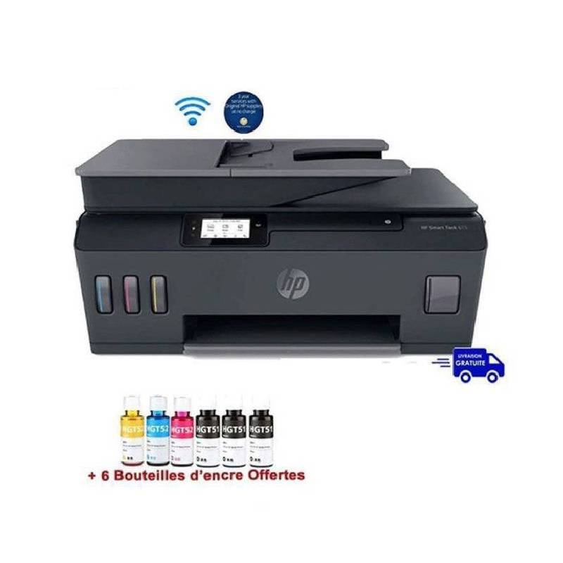 HP Smart Tank 615 à Réservoir Intégré Wifi 4en1 Couleur - HP