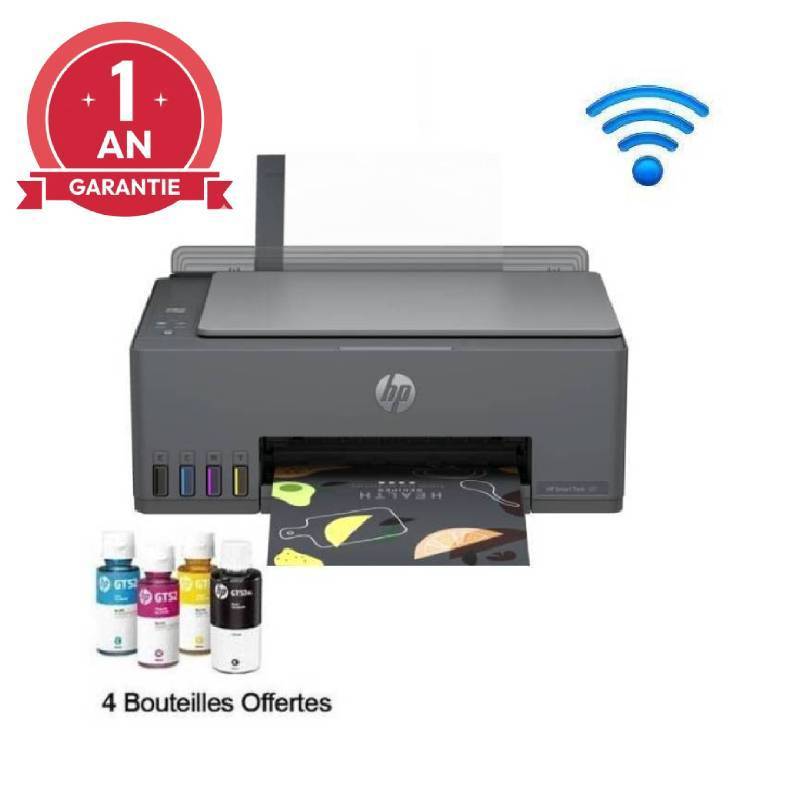 HP Smart Tank 581 à Réservoir Intégré Wifi 3en1 Couleur