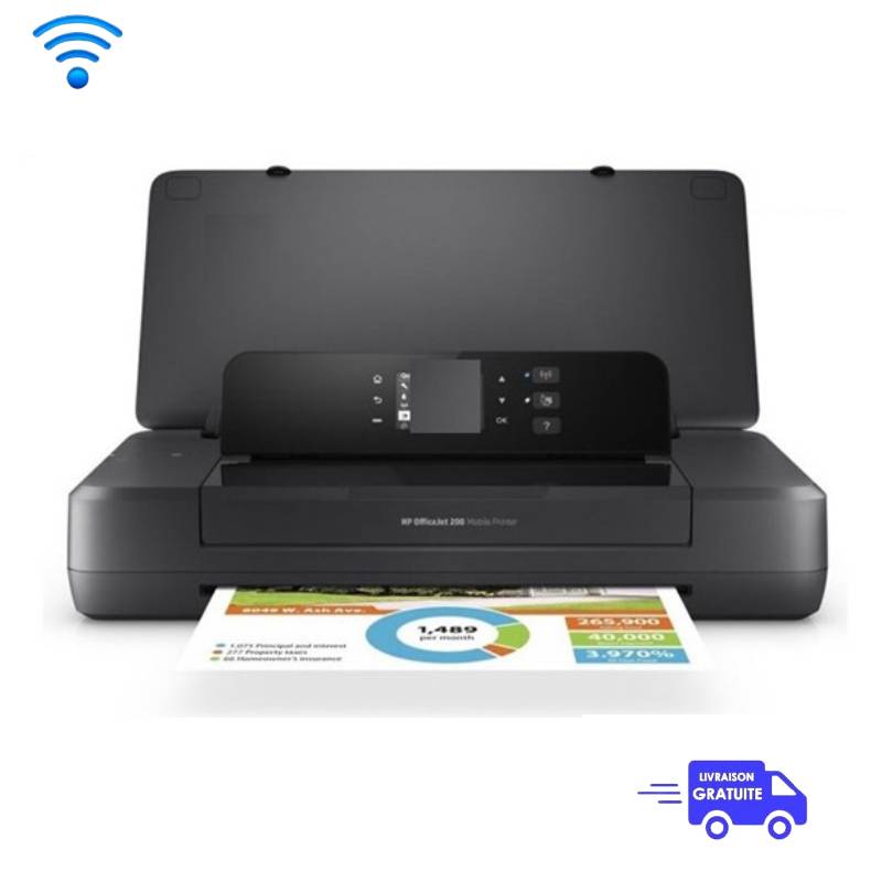 Portable HP OfficeJet 202 Wifi (N4K99C) - HP