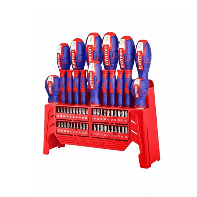 Jeu Tournevis EMTOP 58 Pièces - ESST5802 - EMTOP