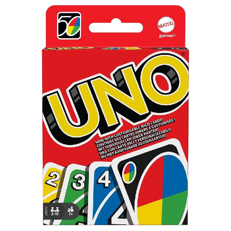 Jeux de carte UNO Pour 2 à 10 Personnes