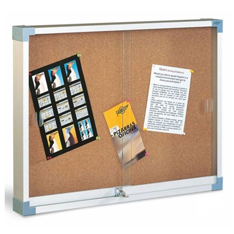 Vitrine D'affichage Liège FAIBO Portes Méthacrylate 90 x 120 cm