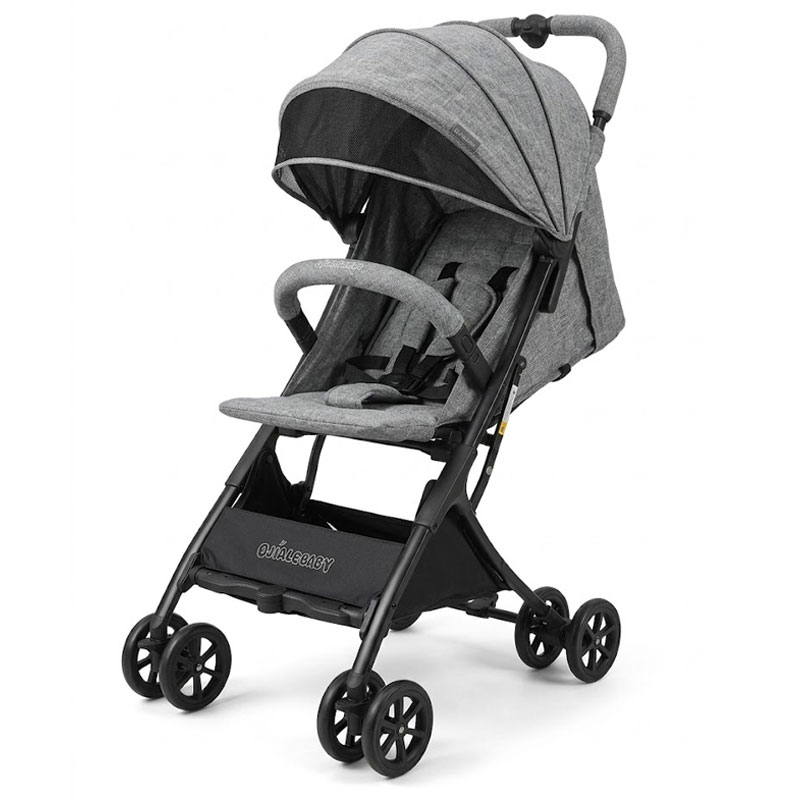 Poussette Citadine Compacte Pliable - Gris