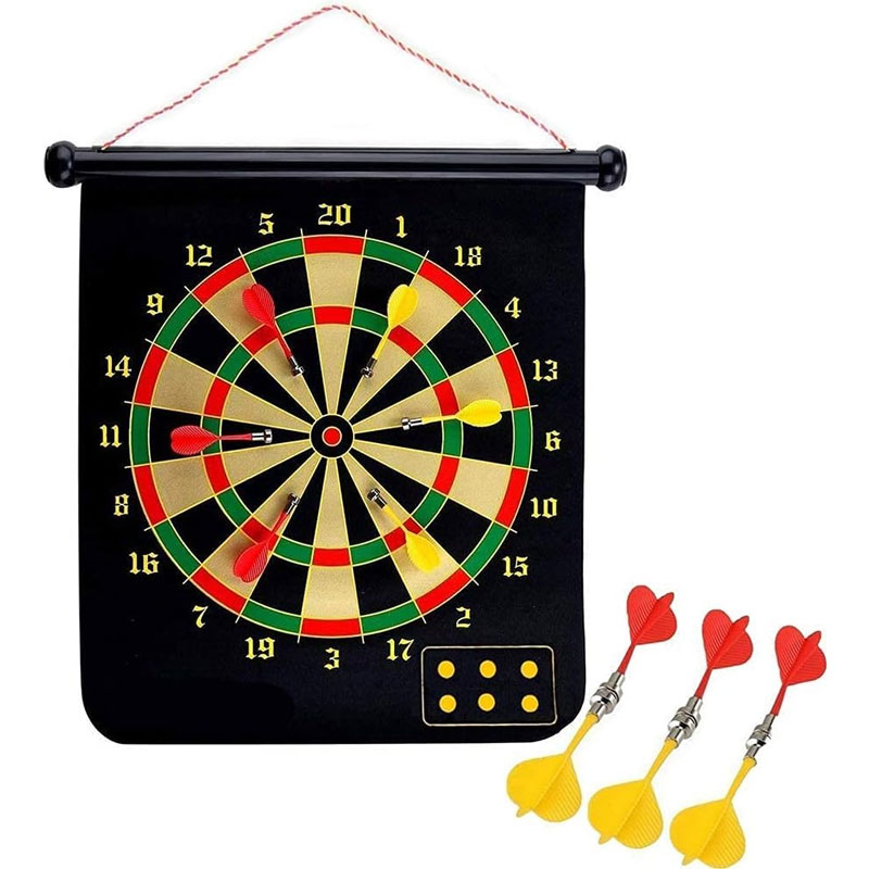 Kit de Cible de Fléchettes Pour Enfant et Adultes 40cm