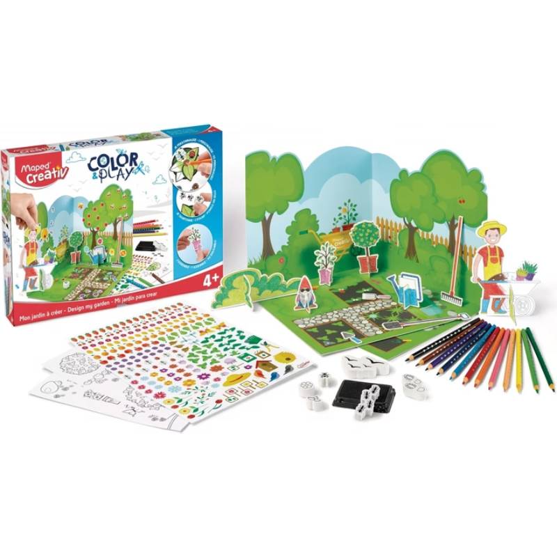 Kit Créatif MAPED COLOR & PLAY Mon Jardin A Créer