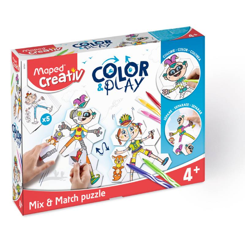 Kit Créatif MAPED créatif Puzzle Mix & Match (907001)