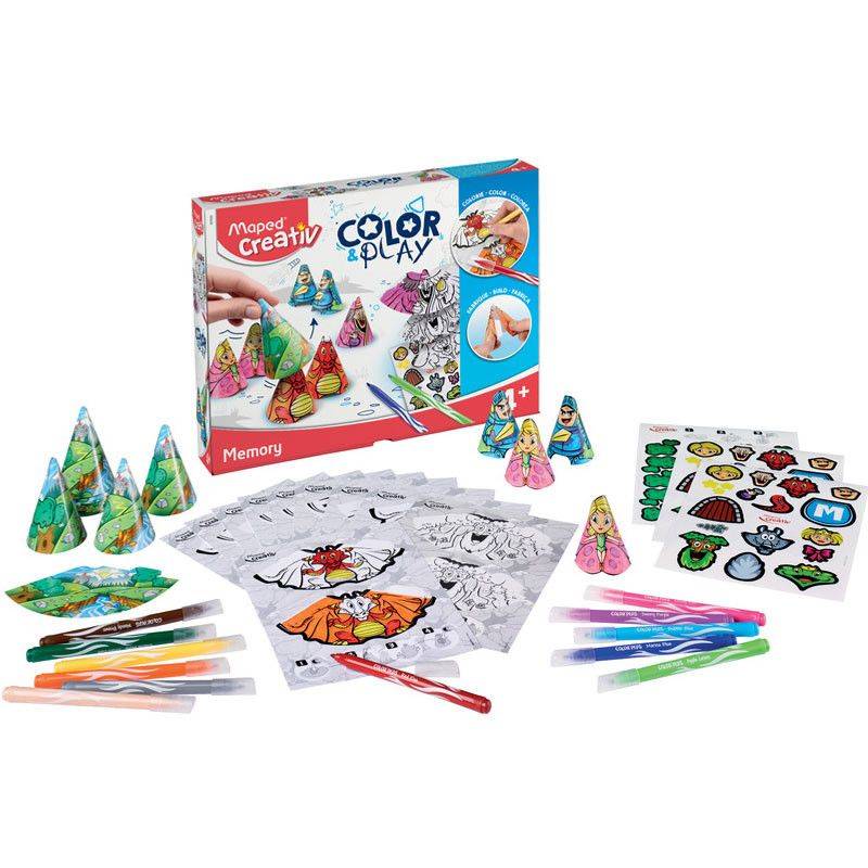 Kit de mémoire créatif MAPED Color & Play - 907000