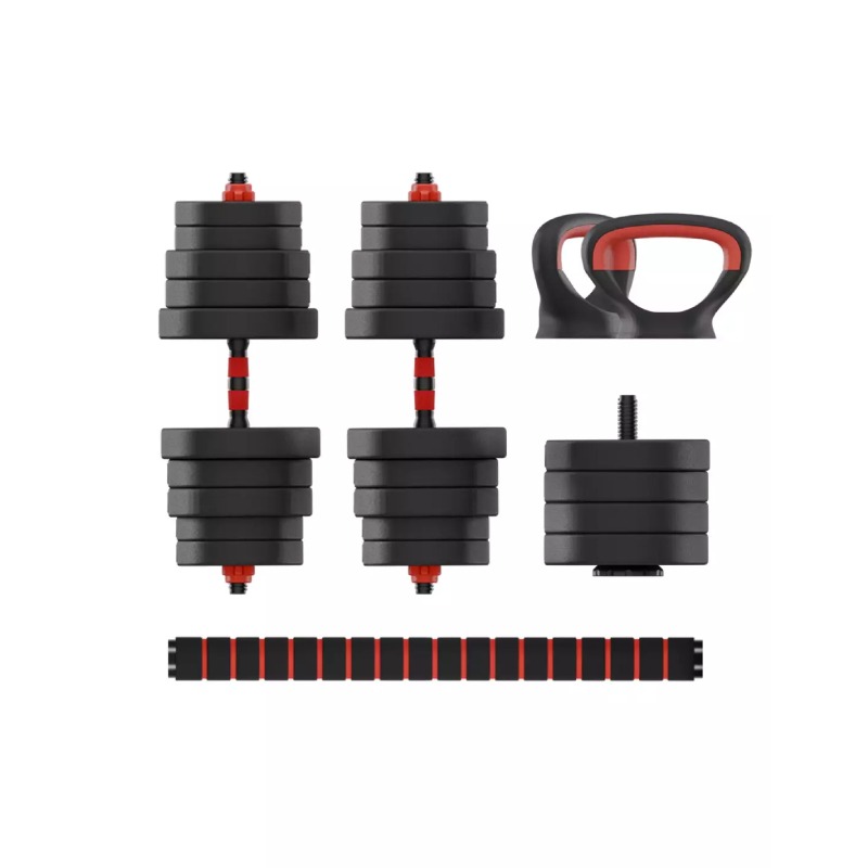 Kit de musculation KSIX 50 kg BMANC01N50 - Noir - KSIX