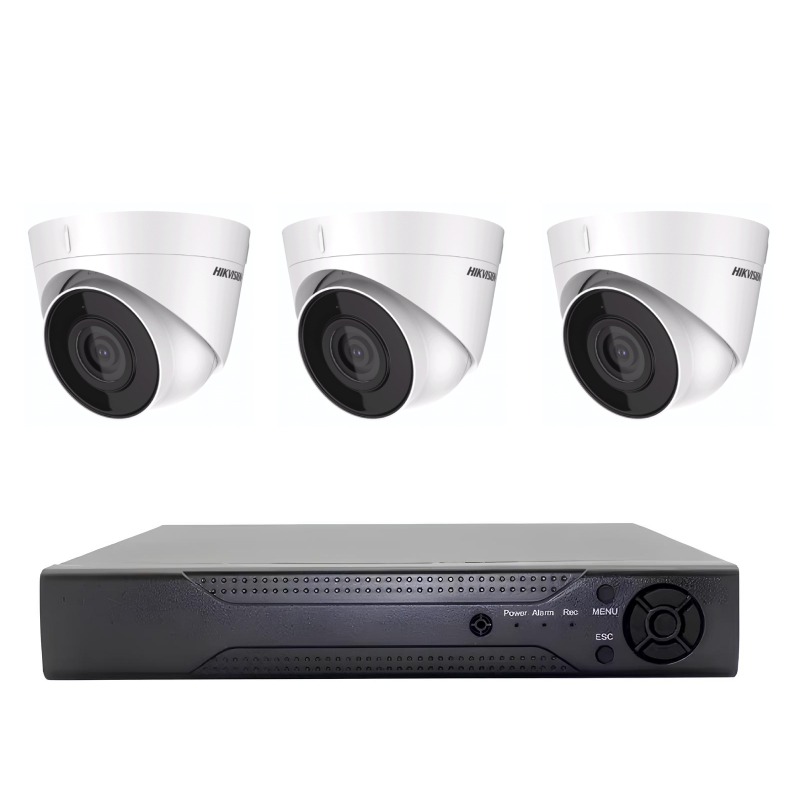 Kit De Surveillance MIPVISION XDVR + 3 Cameras Internes 2MP