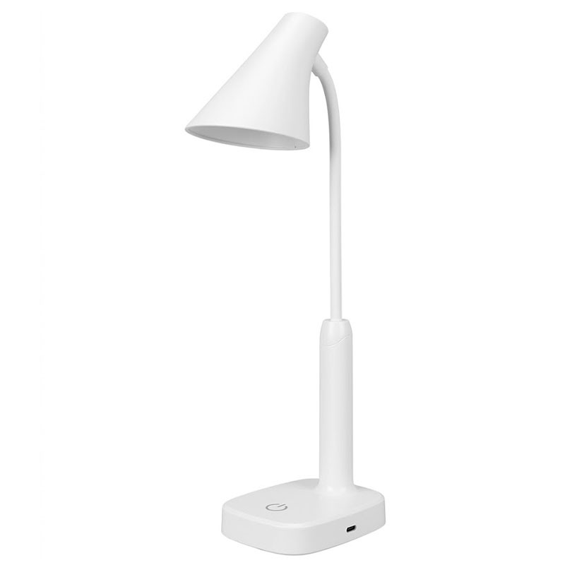 Lampe de Bureau Rechargeable PRMANS PM-6611 - Blanc