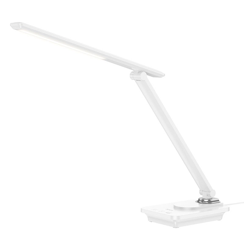 Lampe de Bureau HOCO HX12 LED Articulée - Blanc