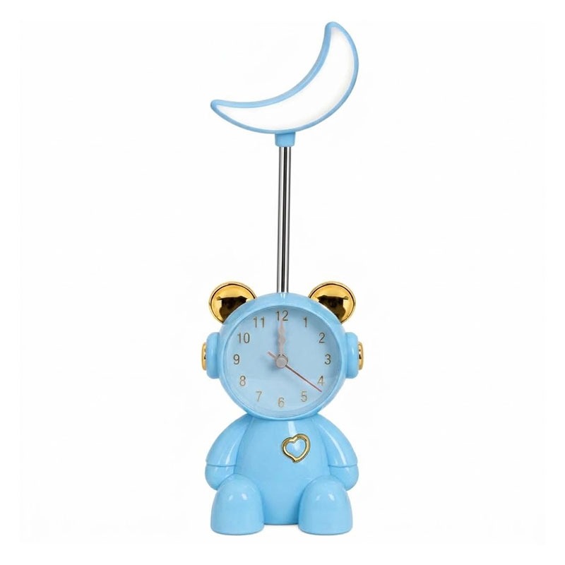 Lampe De Bureau LED Horloge C2 - Bleu