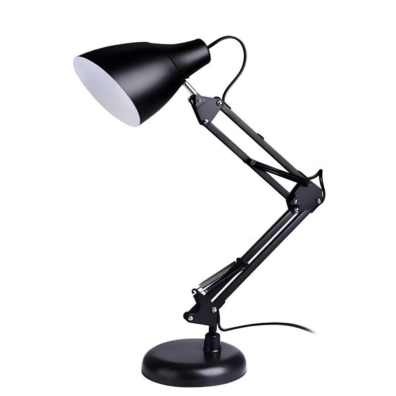 Lampe de Bureau Architecte Réglable - Noir