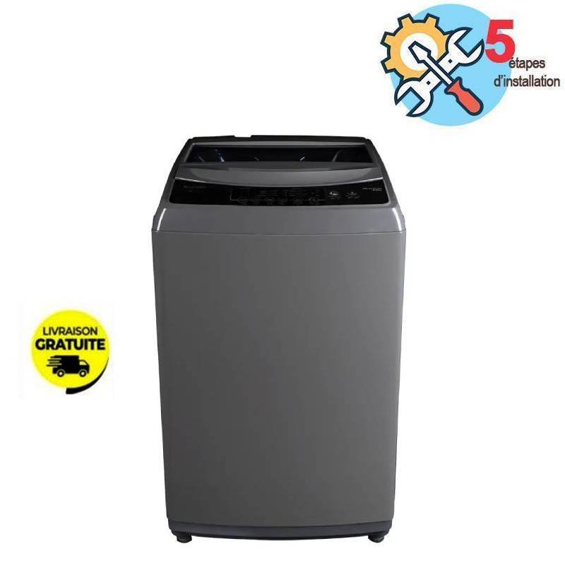 Lave Linge Top CONDOR WAT-KS3M34D 8 kg - Silver - Condor