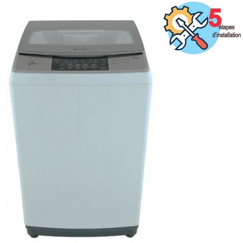 Lave Linge Top CONDOR WL10-MS35 10.5 kg - Silver - Condor