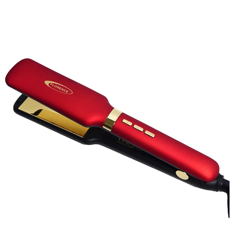 Lisseur Cheveux FLORENCE HK-397 50W - Rouge