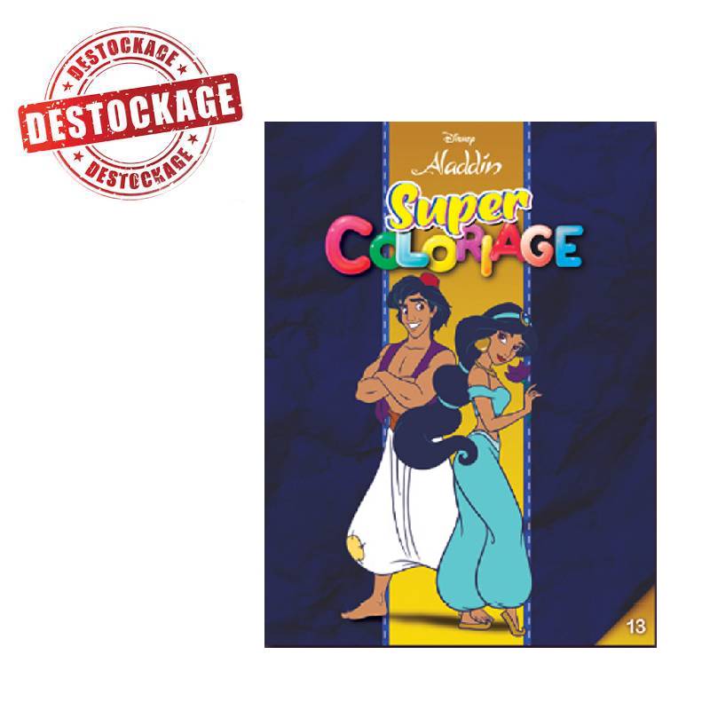 Livre De Coloriage YAMAMA Super Coloriage Aladdin