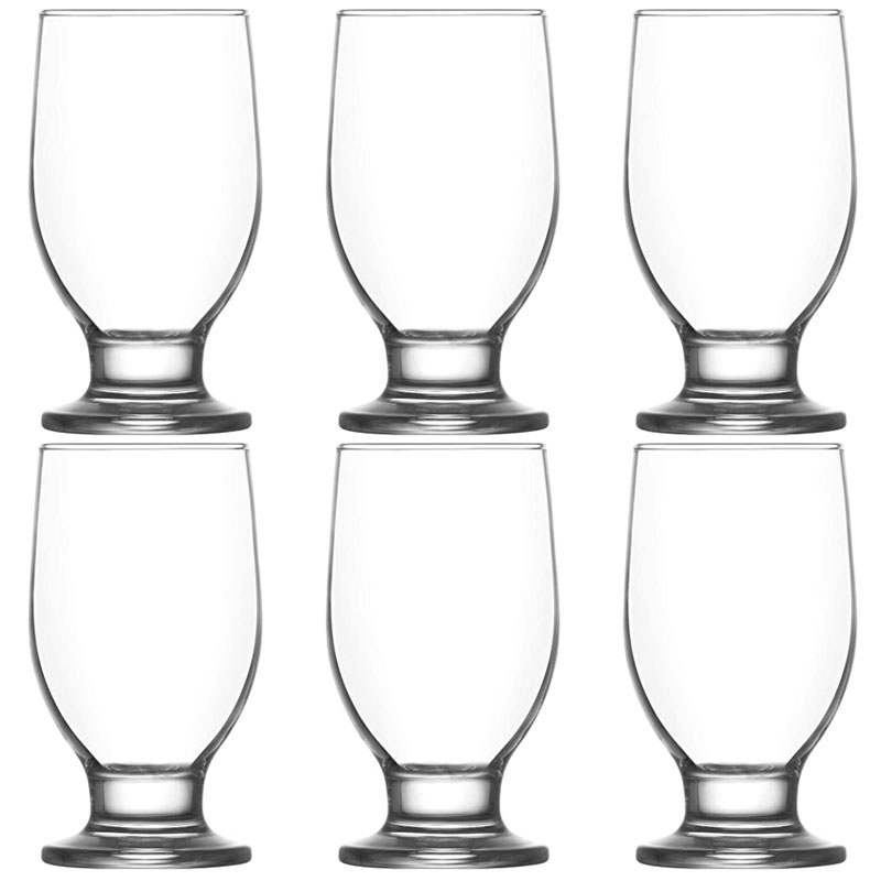 Lot De 6 Coupes LAV REN20F En Verre 30.5cl Avec Pied - Transparent