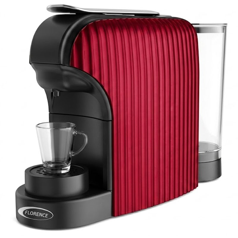 Machine à Café NESPRESSO FLORENCE HK-5634 1400W - Rouge