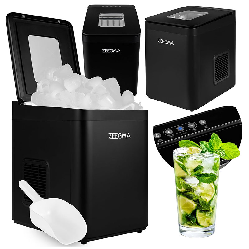 Machine à Glaçon ZEEGMA FROSTIQ 1.5L - Noir - ZEEGMA
