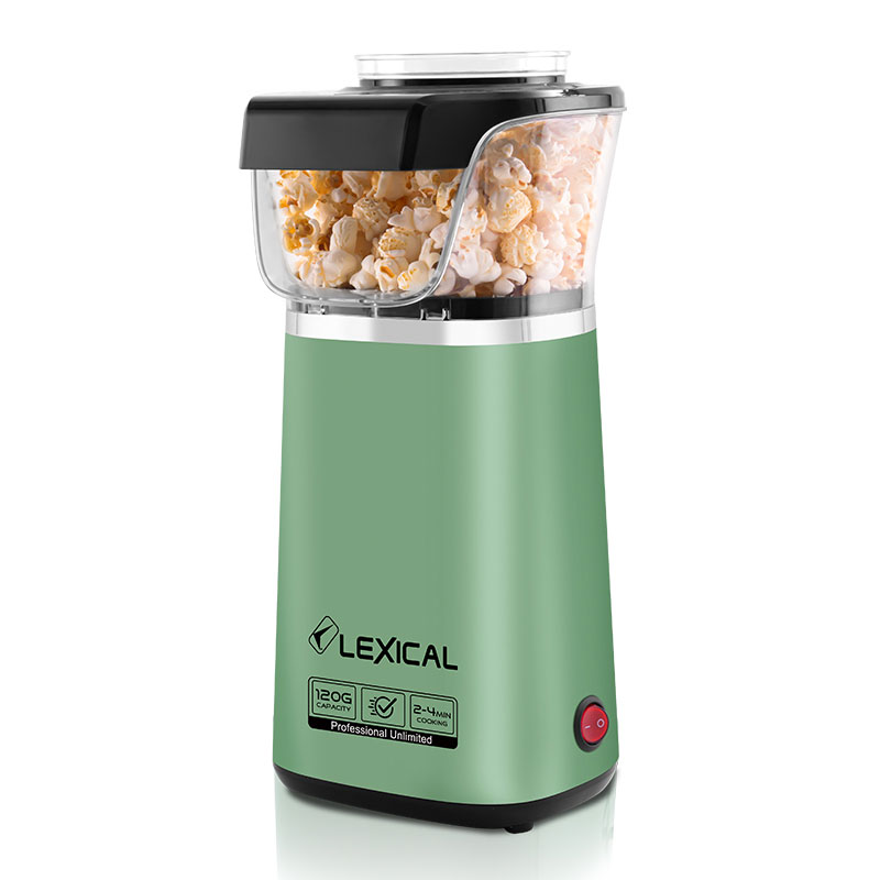 Machine À Pop Corn LEXICAL LPO-3510-7 1300W - Vert - LEXICAL