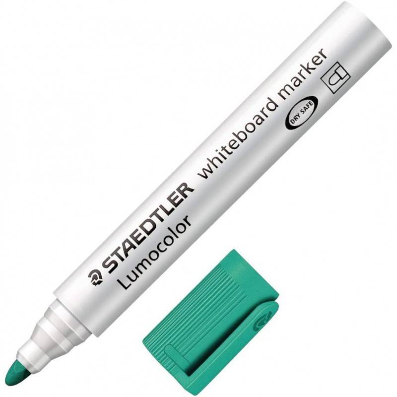 Marqueur STAEDTLER Lumocolor Pour Tableau Blanc Pointe Ogive - Vert - STAEDTLER