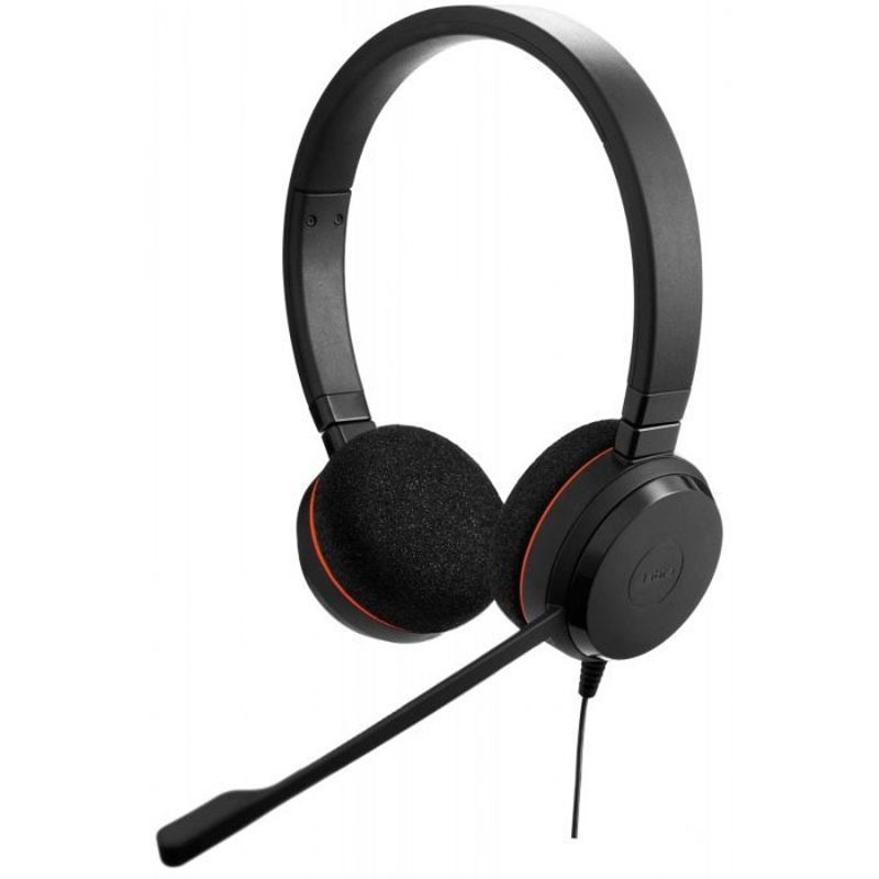 Micro Casque USB JABRA EVOLVE 20 MS USB-C/A Stéréo - Noir - JABRA