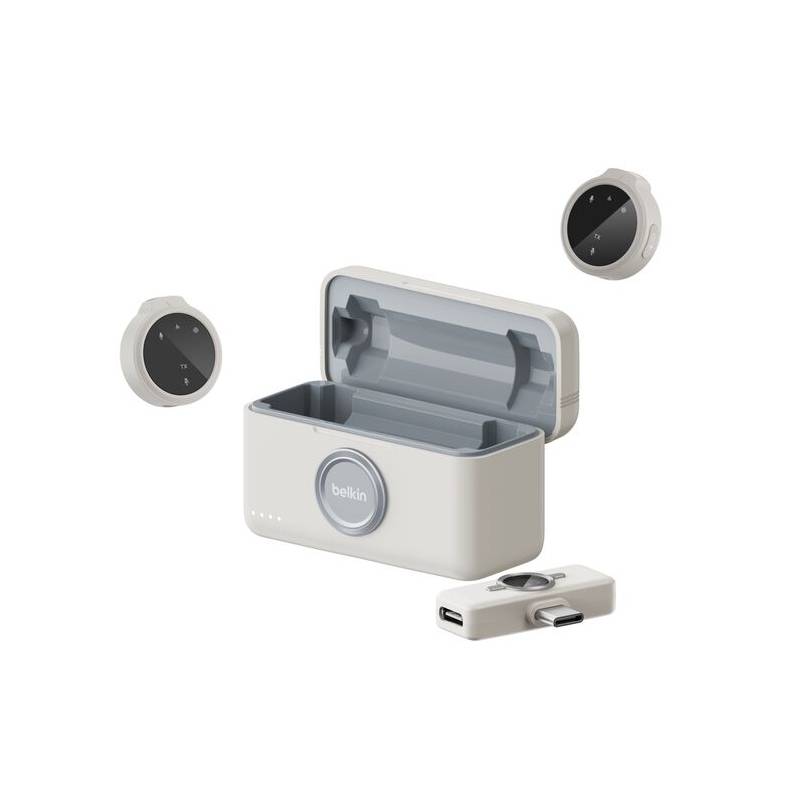 Micro Cravate Sans Fil BELKIN Stage USB-C CTA003HQSA - Beige - BELKIN