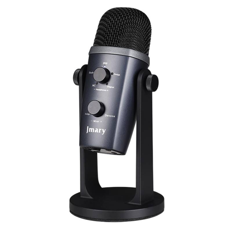 Microphone Gamer Jmary MIC-PW10 USB - Noir