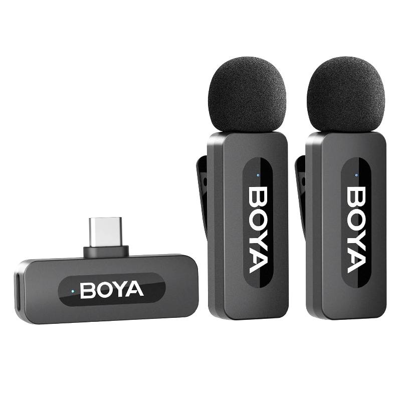 Microphone sans fil Type-C BOYA Wireless BY-V20 - Noir