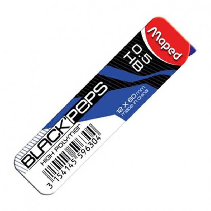 Mines De Crayons MAPED 0.5mm HB - 559630 - MAPED