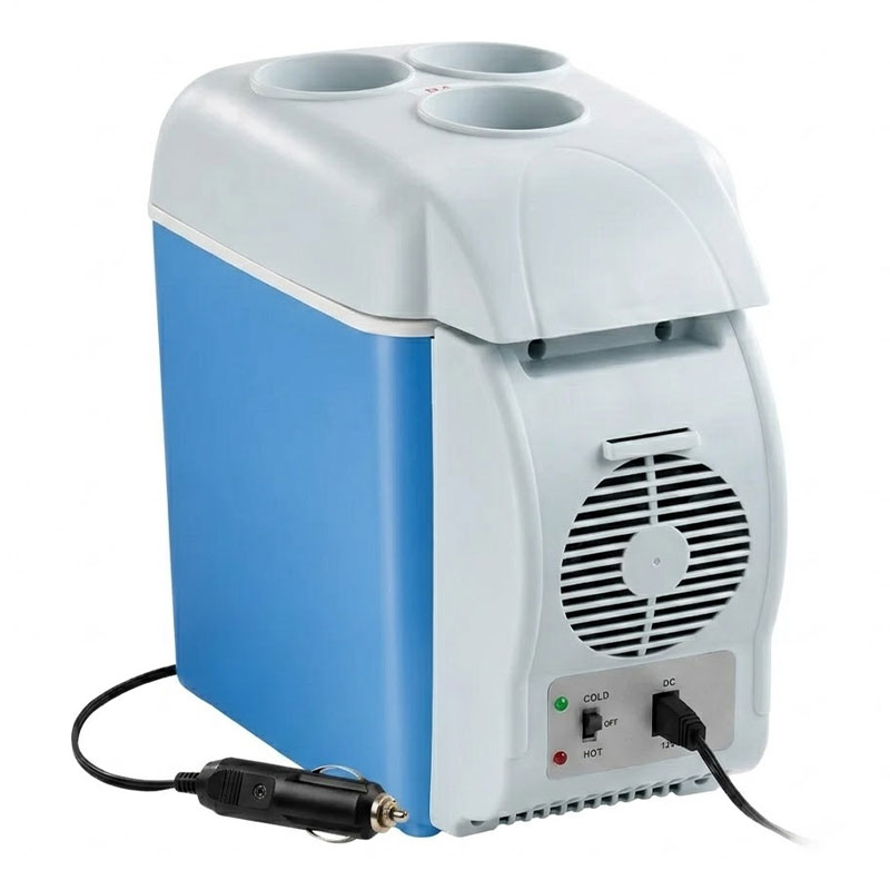 Mini Glacière Électrique Isotherme Chaud-Froid GH-325 7.5 L - Bleu
