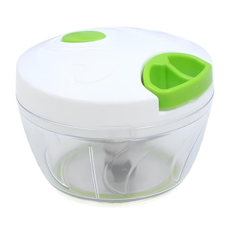 Mini Hachoir Manuel Avec Corde 400ml - Blanc