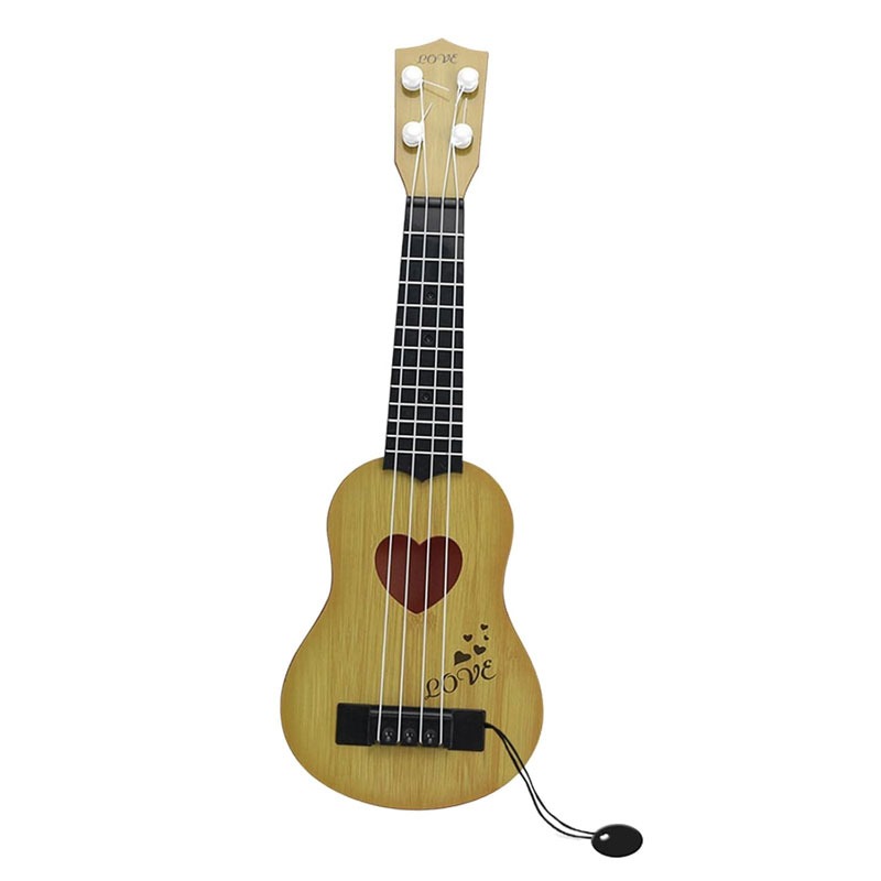 Mini ukulélé-guitare pour enfants Beige