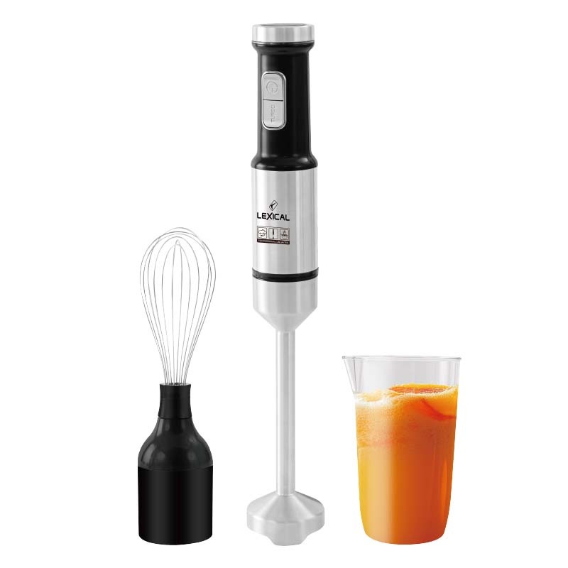Mixeur Plongeant LEXICAL 3 En 1 LHB-1665 - Blanc - LEXICAL