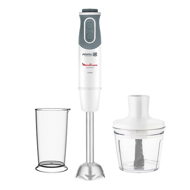 Mixeur Plongeant MOULINEX DD6551EG 1000W - Blanc - Moulinex